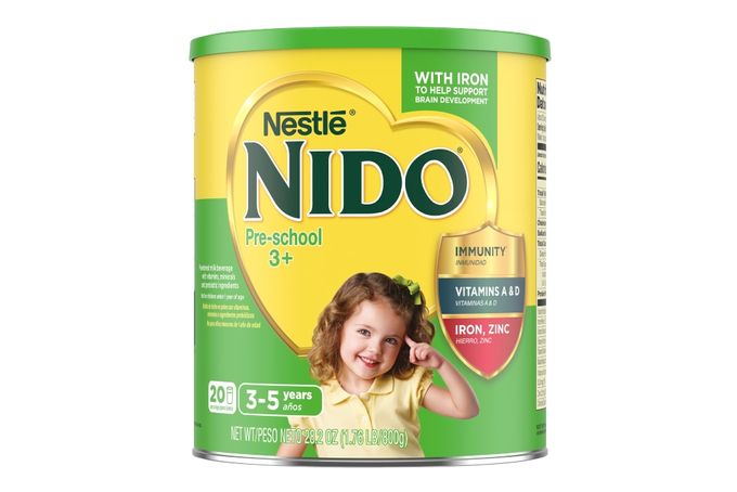 a can of nestle nido infant formula