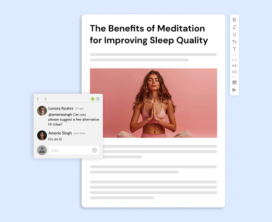 the benefits of meditation for improve sleep quality