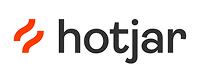 the logo for hotjar