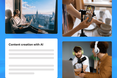 Content creation with AI
