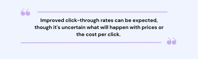 An expert quote: Click-through rates will improve thanks to Bard