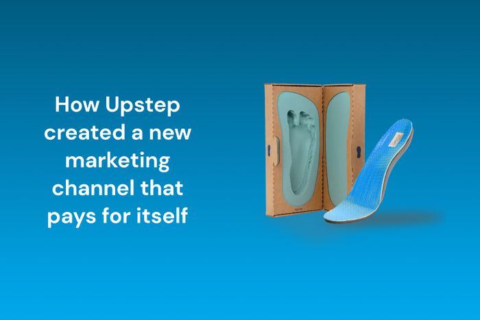 How Upstep created a new marketing channel that pays for itself