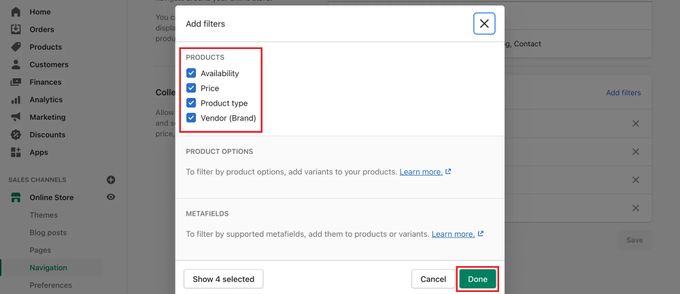 Screenshot_Add filters to Shopify_2