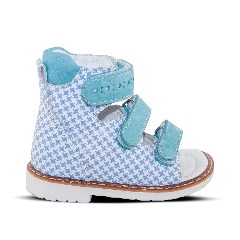First Walkers Lilac Missy Orthopaedic High-Top Ankle Sandals