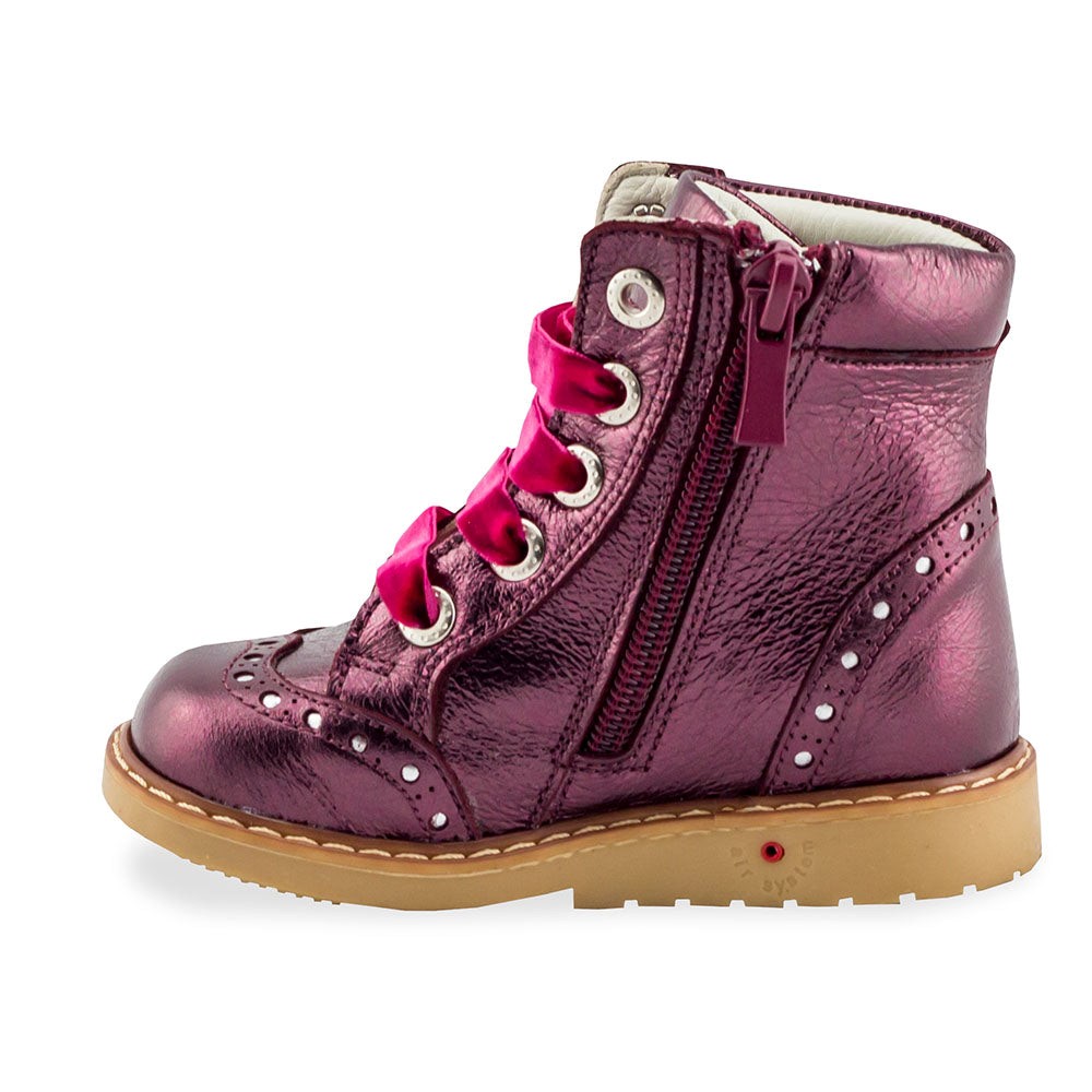 RUBY MADELYN red gold orthopaedic high-top boots