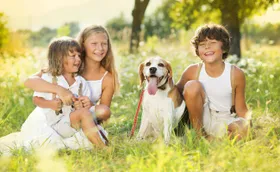 The Benefits of Growing Up with Pets