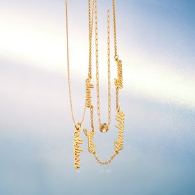 Name Necklace Previews - Meanings & Personalized Styles
