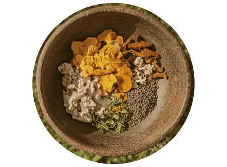 a bowl filled with different types of functional food