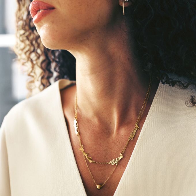 Heritage Multiple Name Necklace