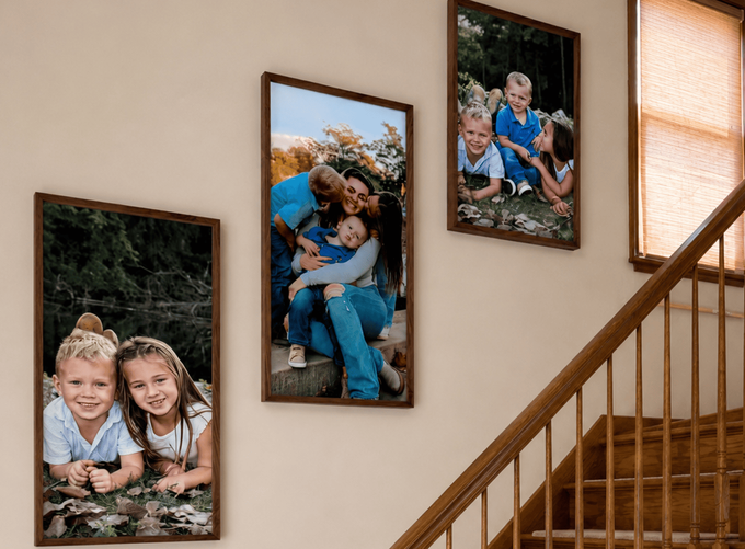 11 Gallery Wall Layout Ideas for a Flawless Display A staircase cascade.