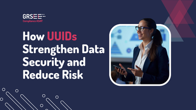 a woman in a business suit with the words how juds straighten data security and