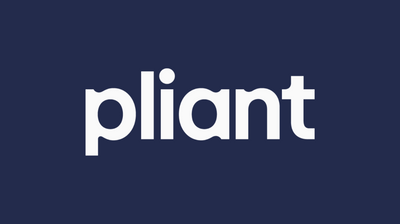 a blue background with the word'plant'in white