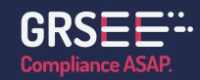 the logo for the company, grsee