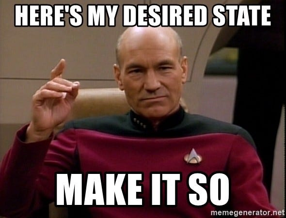 Declerative state meme