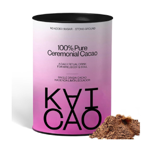 a can of Kaikao's 100% Ritual (Ceremonial) Drinking Cocoa