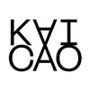 A black and white logo for the brand Kaicao.