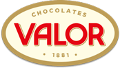 The logo for valor chocolates.