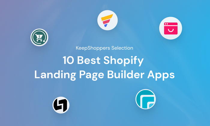 Banner showcasing selected logos from the best Shopify landing page builder apps