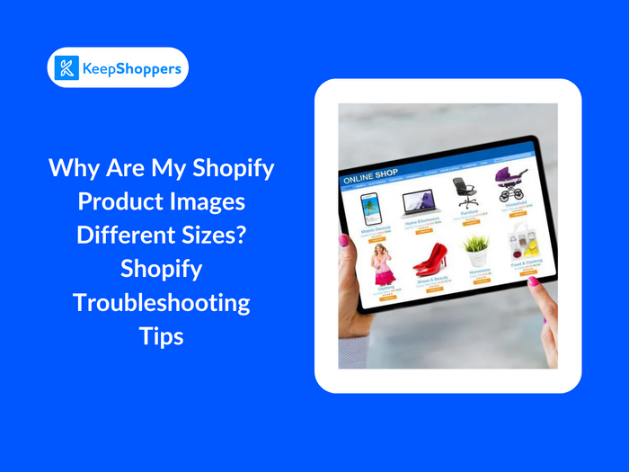 Blog cover image showcasing the blog title, Keepshoppers logo, and an image of hands holding a tablet