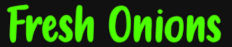 Fresh Onions Logo