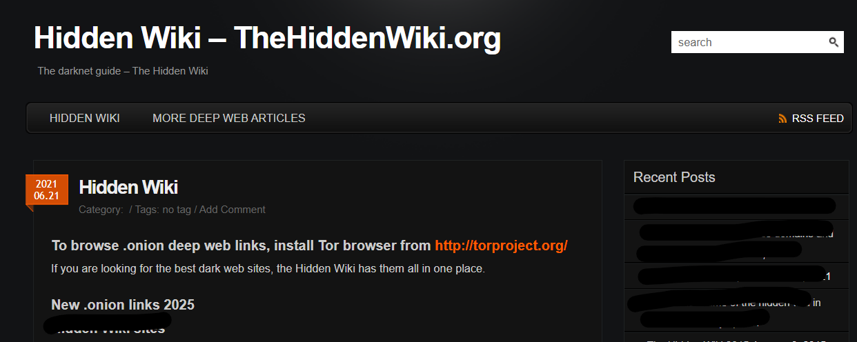 The Hidden Wiki