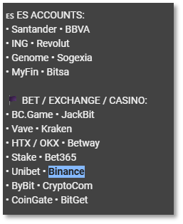 User offering banking, crypto exchange, and casino accounts for sale User offering banking, crypto exchange, and casino accounts for sale