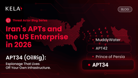 Iran's APTs and the U.S. Enterprise in 2026: APT34 (OilRig)
