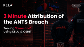 3 Minute Attribution of the ANTS Breach: Tracing “breach3d” Using KELA Intelligence and OSINT
