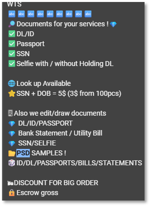 User on a Russian forum offering KYC services and selling platform accesses User on a Russian forum offering KYC services and selling platform accesses
