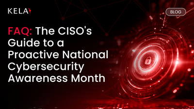 the cover of faq the ciso's guide to a proactive national