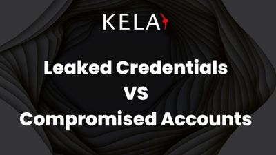 a black and white photo with the words kela leaked credenals