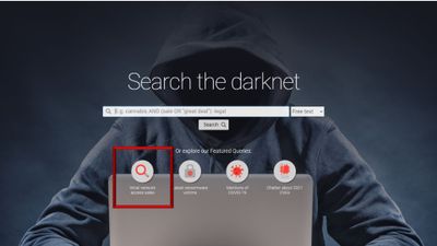 a computer screen with the search button highlighted