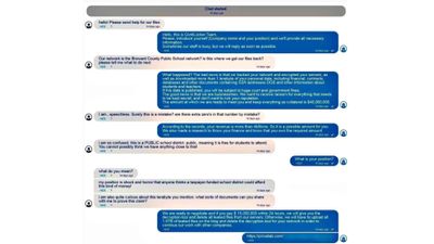 a couple of texts that are next to each other