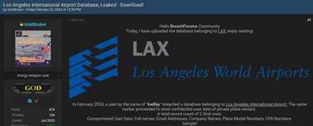 Breach at LAX Breach at LAX