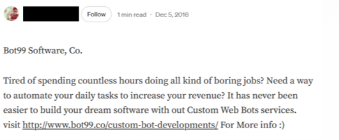 Medium Post Medium Post