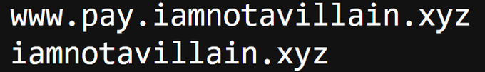 Subdomains of the threat actor’s website Subdomains of the threat actor’s website