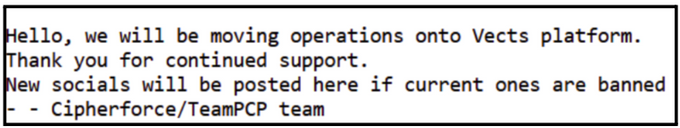 A note on CipherForce ransomware blog, March 2026 A note on CipherForce ransomware blog, March 2026
