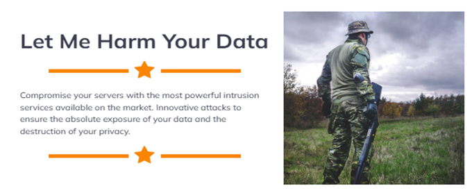 Let me harm your data Let me harm your data
