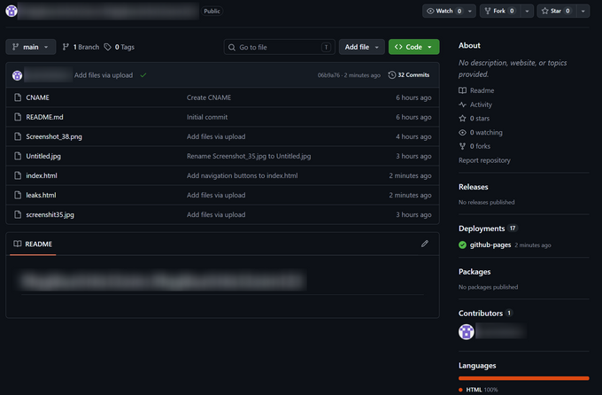 The actor’s GitHub profile and repository - image 2 The actor’s GitHub profile and repository - image 2