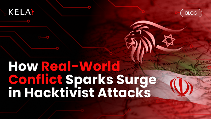 How real world conflict sparks surge in Hacktivist Attacks
