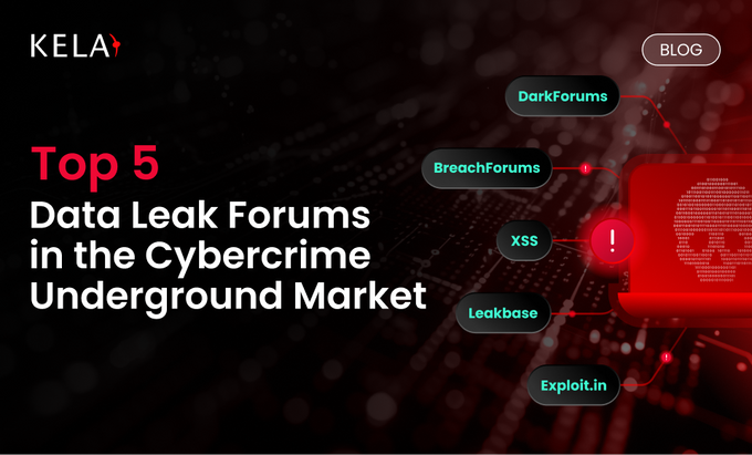 the top 5 data leaks in the cyber crime underground market
