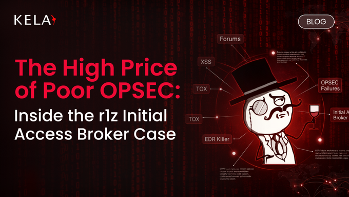 The High Price of Poor OPSEC: Inside the r1z Initial Access Broker Case