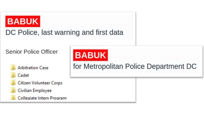two red and white labels that say bauk and bauk