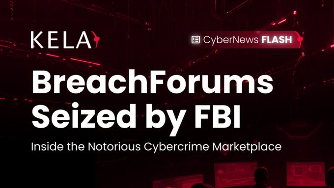 a red background with the words breachfoums seized by fbi inside the