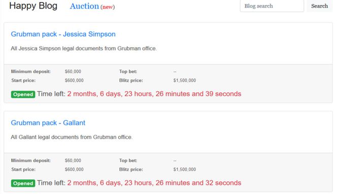 a screenshot of a website listing for a company