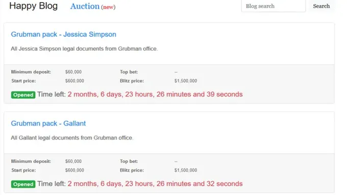 a screen shot of a website with a number of articles