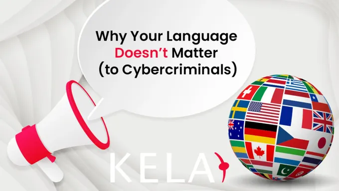 a speech bubble with flags and a megaphone