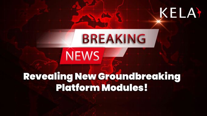 a news logo with the words breaking news revealing new ground breaking platform modules