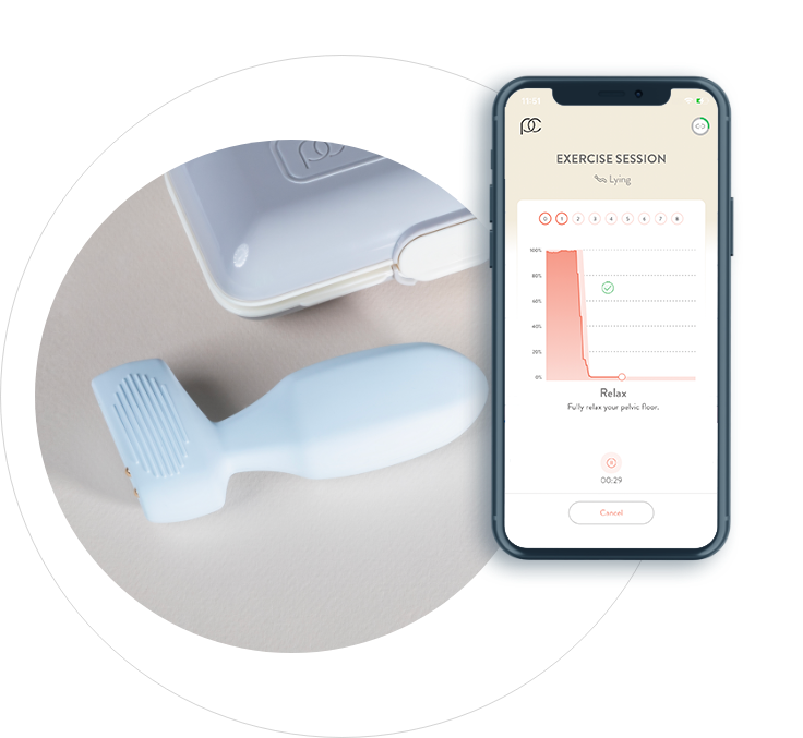 a phone with a toothbrush next to it