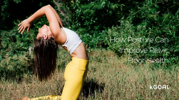 a woman doing a yoga pose in a field